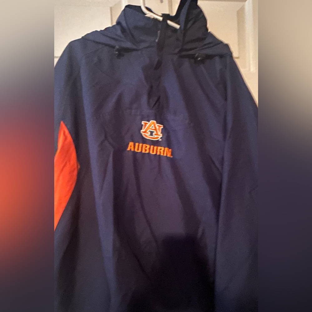 Men’s XL windbreaker, Auburn Univ, with hood